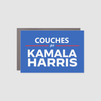 Couches for Kamala Harris 2024 Car Magnet