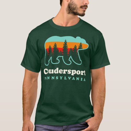 Coudersport Pennsylvania Hunting Hiking Camping Be T_Shirt