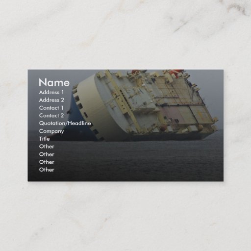 Customizable Cougar Ace Business Card
