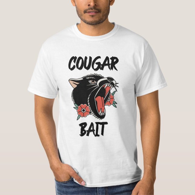 Cougar bait t shirt (Front)