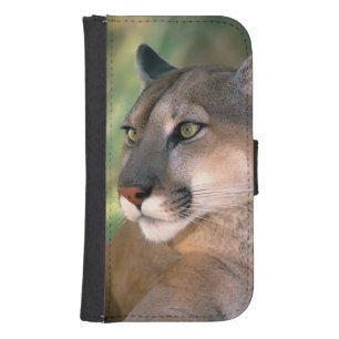 Cougar, California Wallet Phone Case For Samsung Galaxy S4