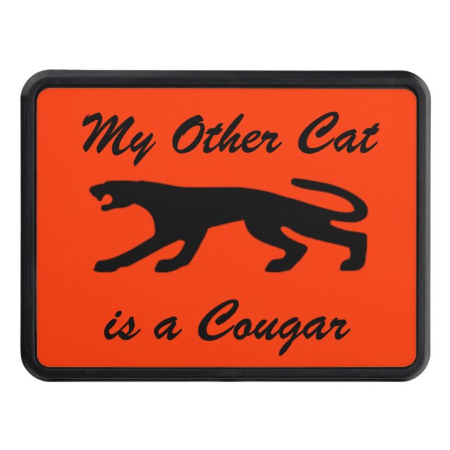 Cougar Cat Hitch Cover (Front)