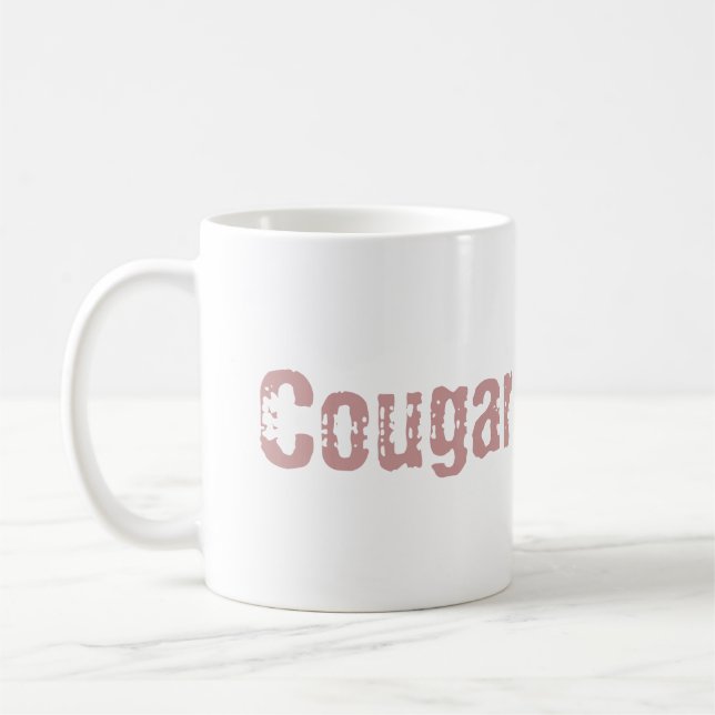 cougar coffee mug (Left)