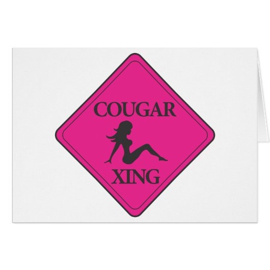 Cougar Crossing Pink Cards (Front Horizontal)