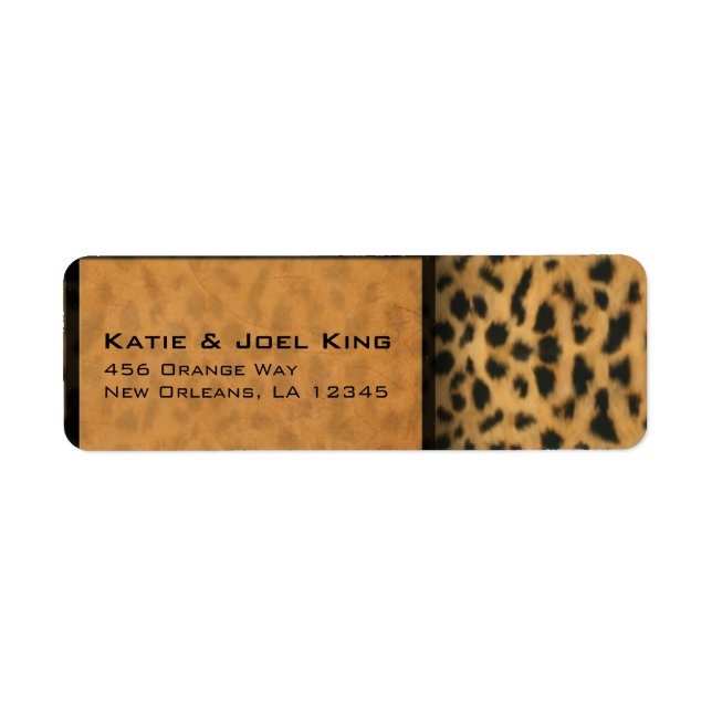 Cougar designer labels (Front)