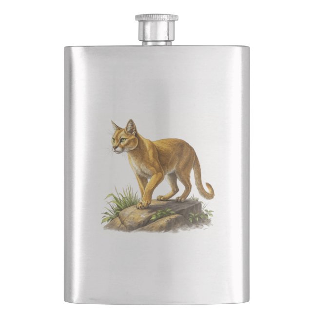 Cougar Flask (Front)
