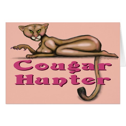 Cougar Hunter Cards (Front Horizontal)