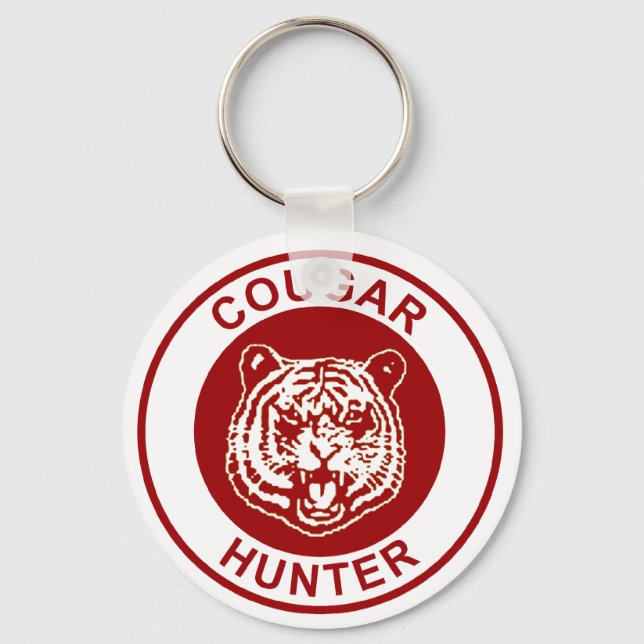 Cougar Hunter Keychain (Front)
