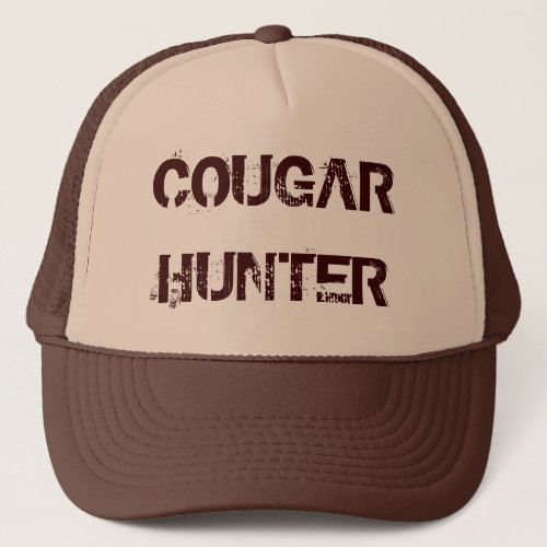 COUGAR HUNTER TRUCKER HAT