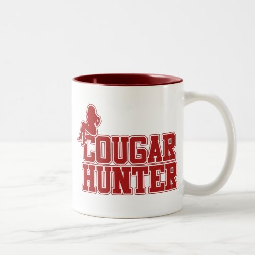 Cougar Hunter Two_Tone Coffee Mug