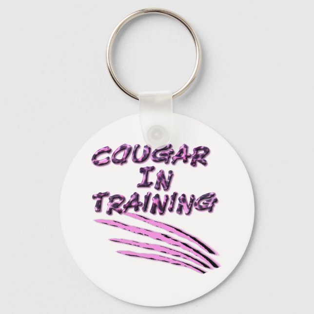 Cougar In Training-2-Key Chain Keychain (Front)