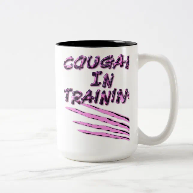 Cougar In Training Claw Marks Mug Zazzle