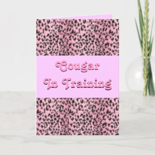 Cougar In Training Greeting Card