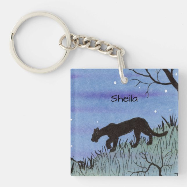 Cougar Keychain (Front)