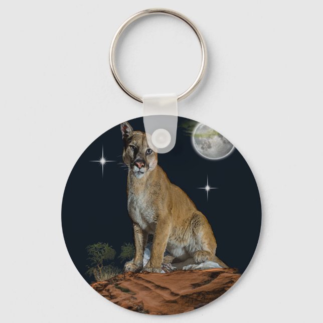 Cougar Keychain (Front)