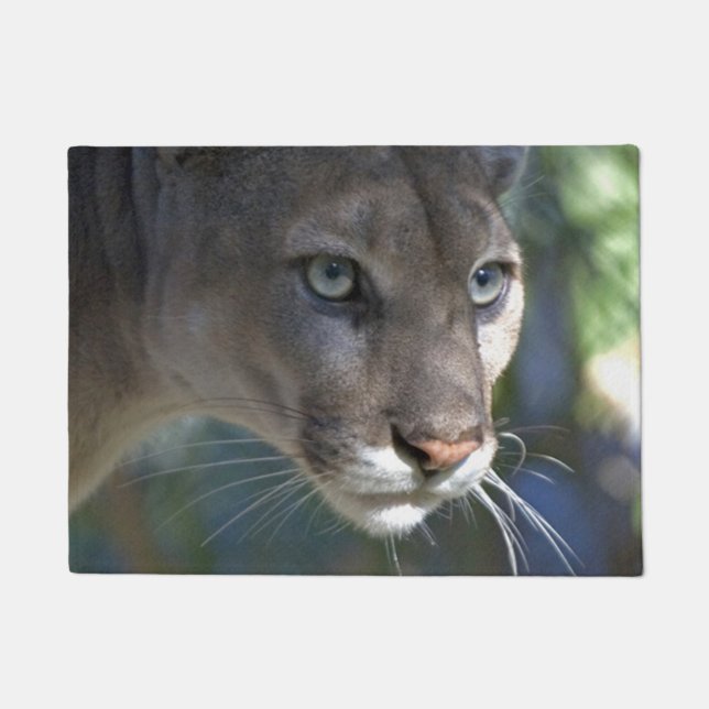 Cougar - Mountain Lion Doormat (Front)