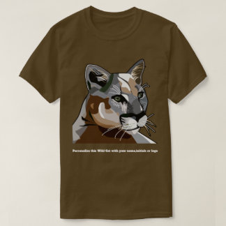 Cougar or Mountain Lion or Puma T shirt