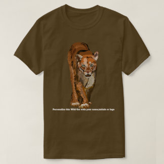 Cougar or Mountain Lion or Puma T shirt
