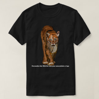 Cougar or Mountain Lion or Puma T shirt