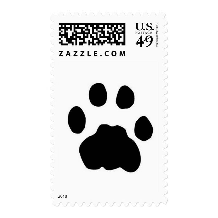 COUGAR PAW PRINT STAMPS