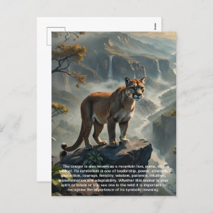 Cougar Postcard