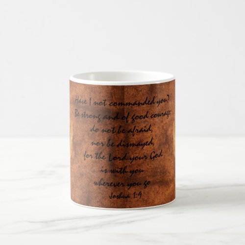 Cougar Puma Mountain Lion Joshua 19 Quote Coffee Mug