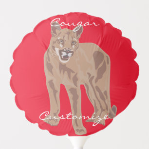 Cougar Puma Mountain Lion Thunder_Cove Balloon