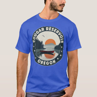 Cougar Reservoir Oregon Sunset T-Shirt