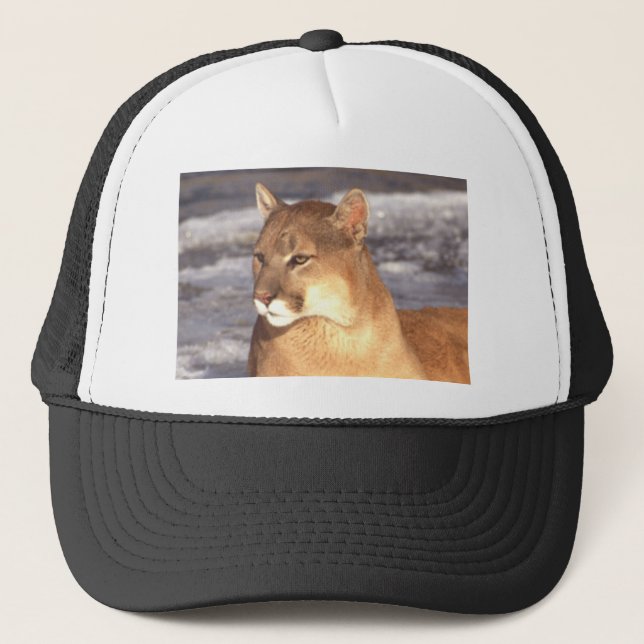 Cougar Rest Trucker Hat (Front)