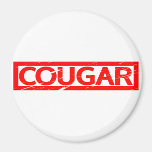 Cougar Stamp Magnet