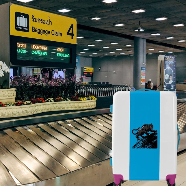 Cougar Wild Cat  Roar Elegant On Cute Luggage (Creator Uploaded)