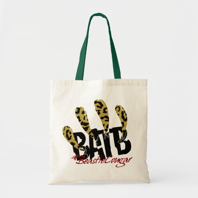 CougarBeastie tote Bag (Front)