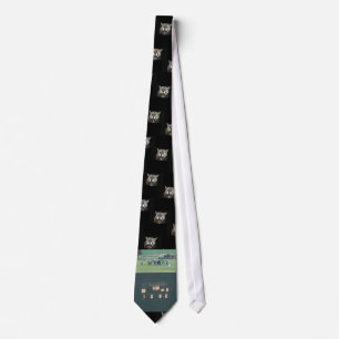 CougarPhoto,tiled... Neck Tie