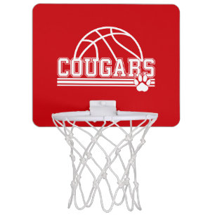 Cougars mini basketball hoop