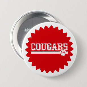 Cougars Pin Button