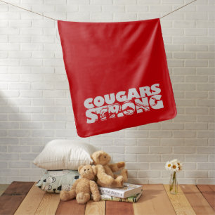 Cougars Strong Baby Blanket