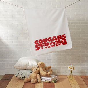 Cougars Strong Baby Blanket