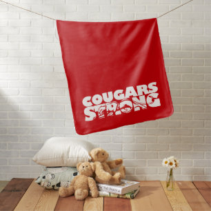 Cougars Strong Baby Blanket