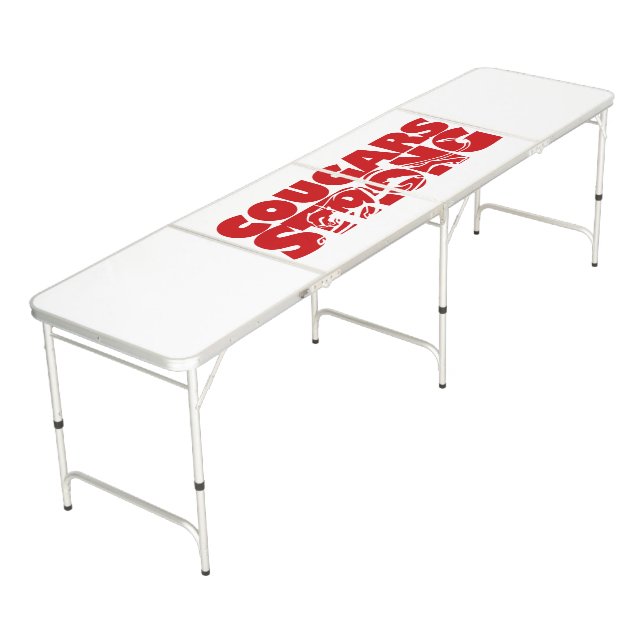 Cougars Strong Tailgate Table (Angled)