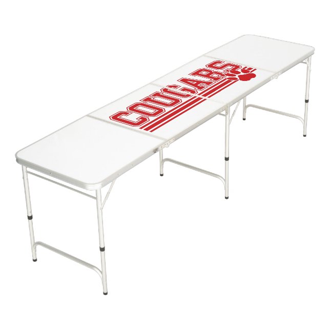 Cougars Tailgate Table (Angled)
