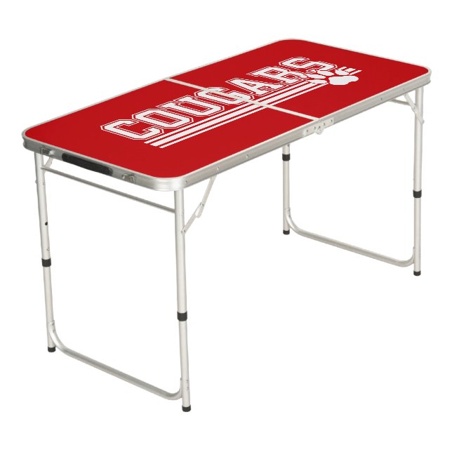 Cougars Tailgate Table (Angled)
