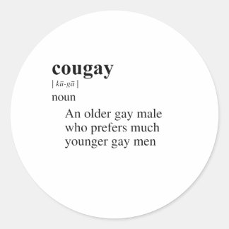 COUGAY CLASSIC ROUND STICKER