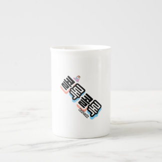 Coughs of Different Sounds : "콜록콜록“(kollok kollok) Bone China Mug