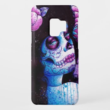Could It Really Be Sugar Skull Girl Case-mate Samsung Galaxy S9 Case by NeverDieArt at Zazzle