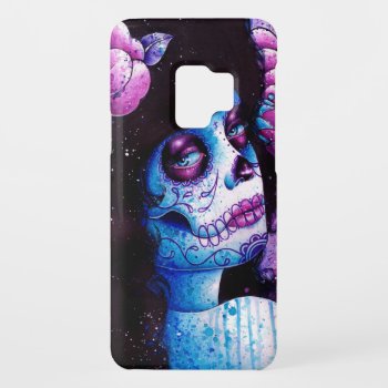 Could It Really Be Sugar Skull Girl Case-mate Samsung Galaxy S9 Case by NeverDieArt at Zazzle