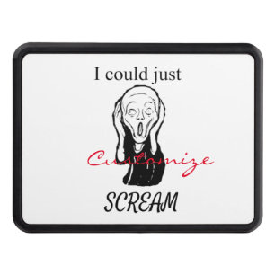 Could Just Scream Thunder_Cove Hitch Cover