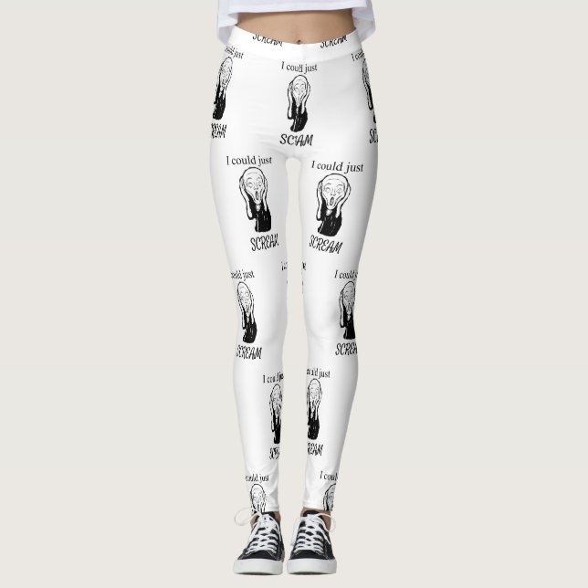 Could Just Scream Thunder_Cove Leggings (Front)