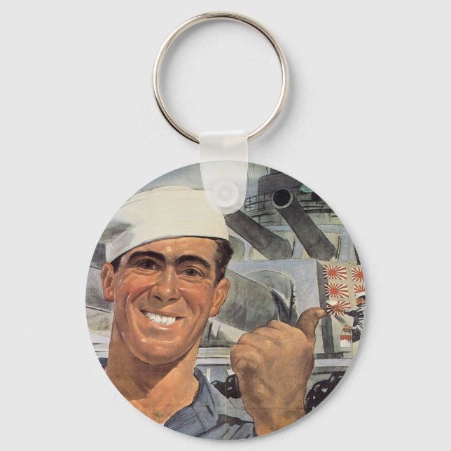 Couldn't Have Done it Without You Keychain (Front)