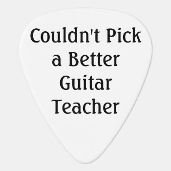 "couldn't Pick..." Personalized  Guitar Pick by iHave2Say at Zazzle
