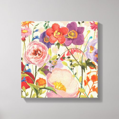 Couleur Printemps Canvas Print